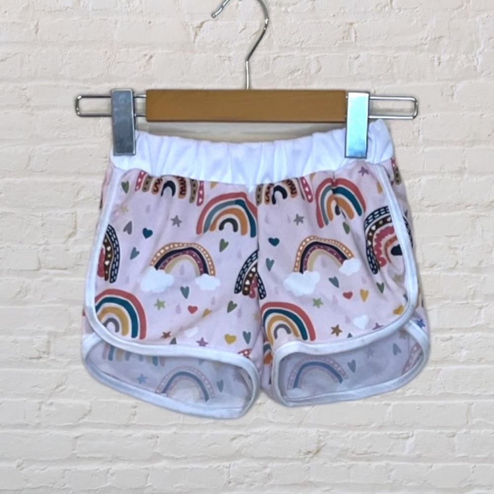 Urban Smalls Mesh Rainbow Shorts​